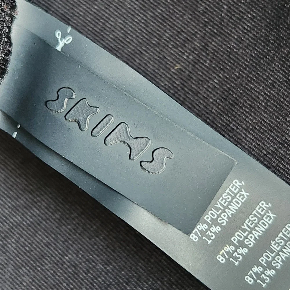 New Skims Sport Swim Scuba Neoprene Long Pant Leggings Black XS NWT Rare Onyx